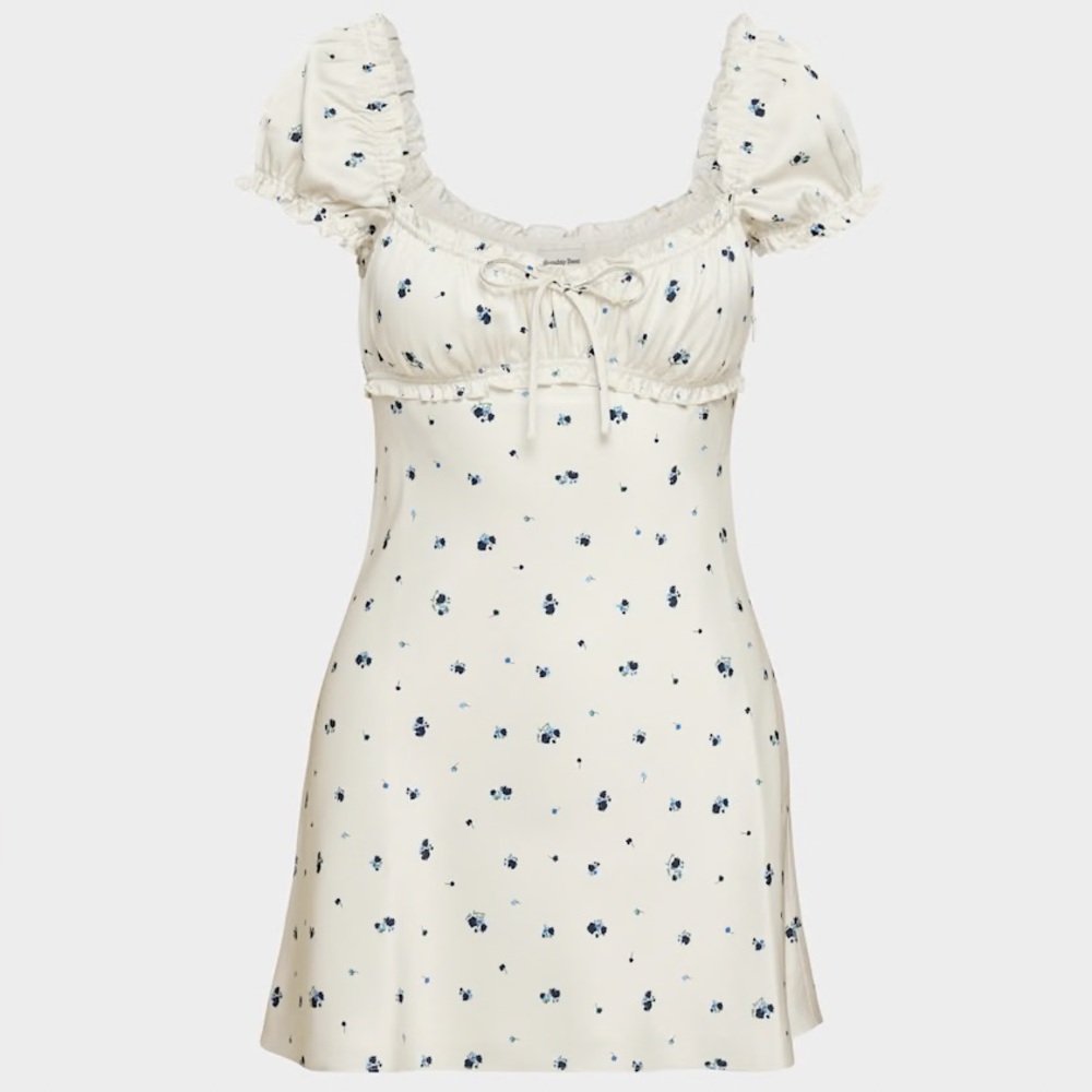 Sunday Best Quill Satin Dress - Size XS